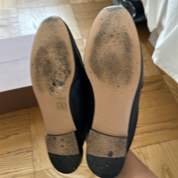 Gianvito Rossi Vitello Glove Black flat - 36.5 - Picture 4 of 10